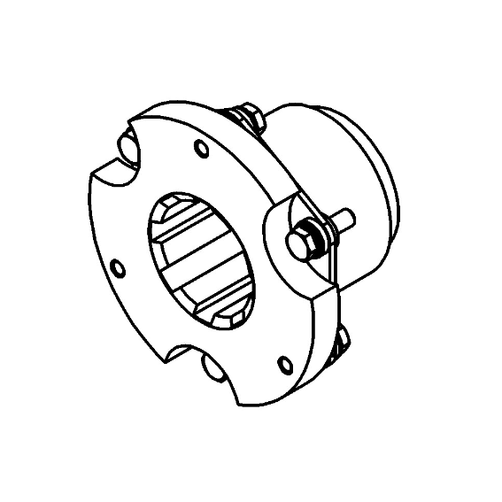 4CB344816 - SHAFT COUPLING 42/48