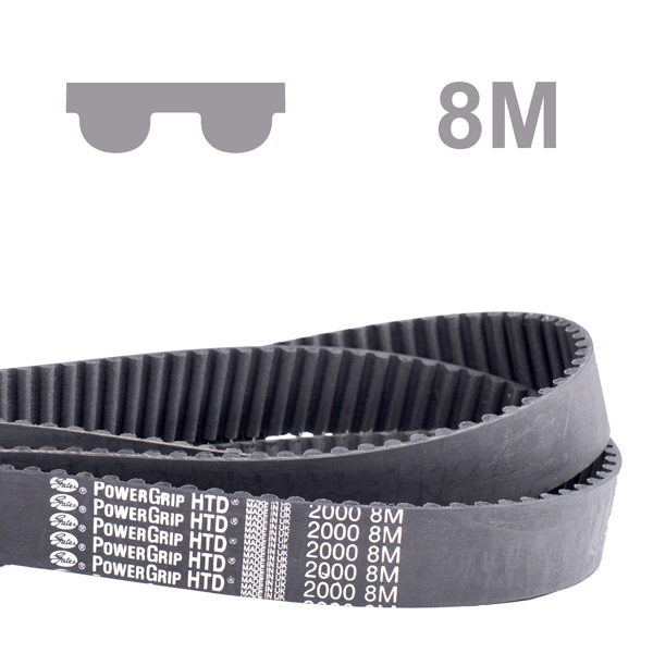 4CB345438 - TOOTHED BELT