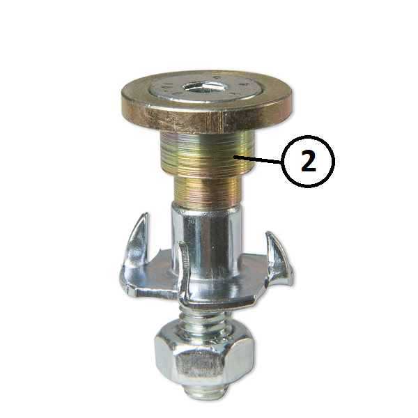 4CB03243 - MUSHROOM SCREW, SET OF 20