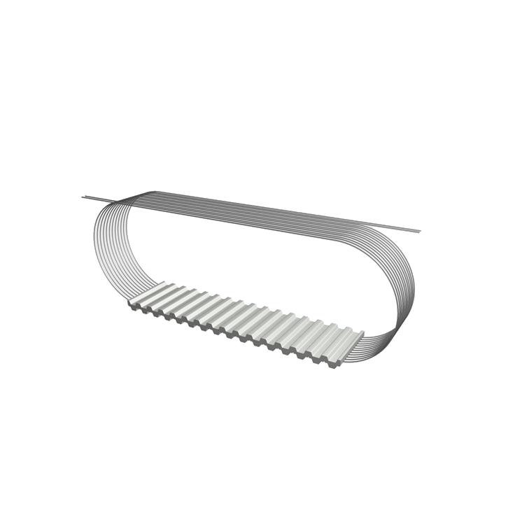 4CB02076 - DOUBLE TOOTHED BELT